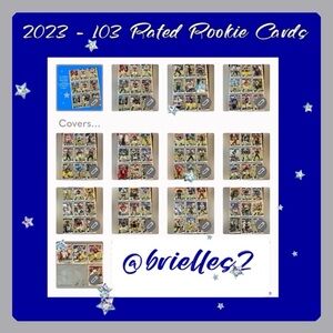 ⭐️ 🏈 2023 Rookie Cards Panini Donruss Football Cards -Over 95 Rated Rookies #B2